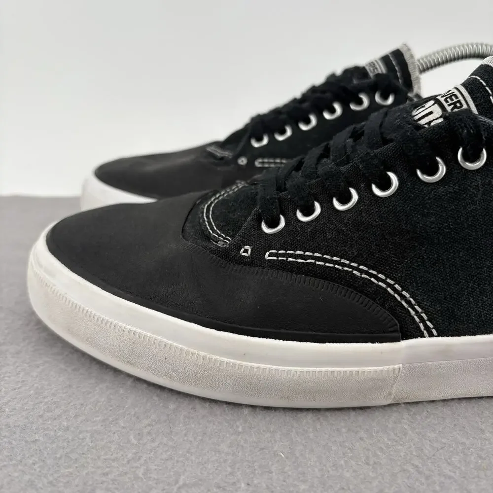 Converse Crimson Core Canvas OX Black Sneakers SZ 11.5 153465C Skate Shoes - Picture 5 of 16